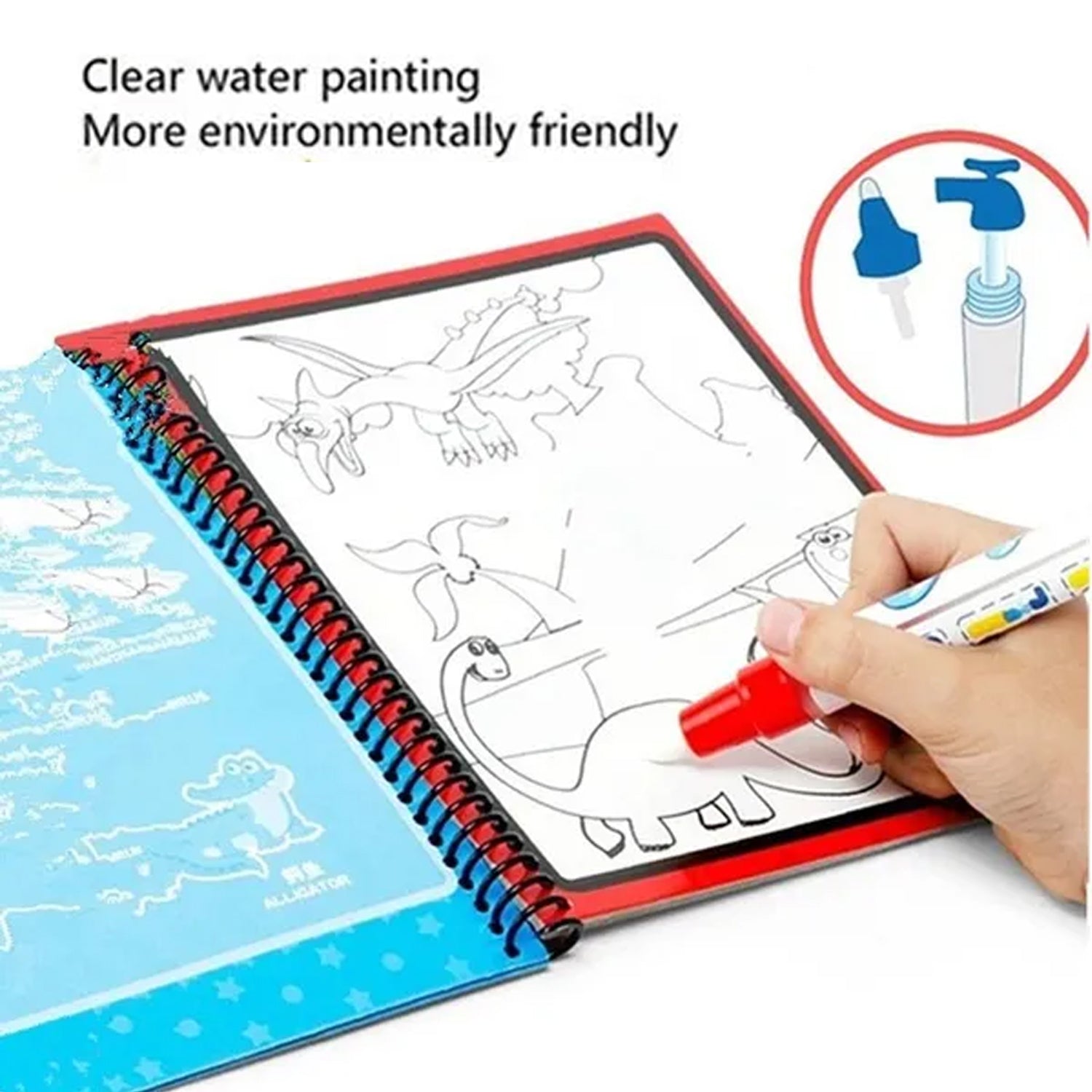 Magic water coloring board for children Magic water coloring board for children